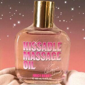 Victoria's Secret Kissable Massage Oil Juicy Berry 3.4oz RARE Htf Factory Sealed